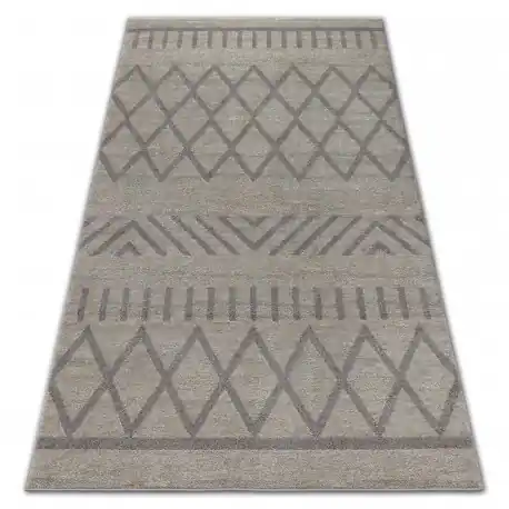 Tappeto SOFT 8034 ETNO BOHO crema / chiaromarrone