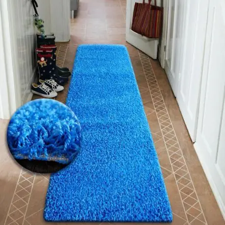 PASSATOIA SHAGGY 5cm blu
