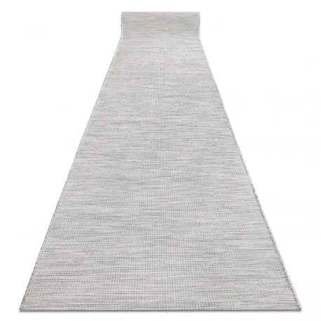 Passatoia Flatweave, tessuto piatto PATIO Sisal, unicolore, modello 2778 grigio