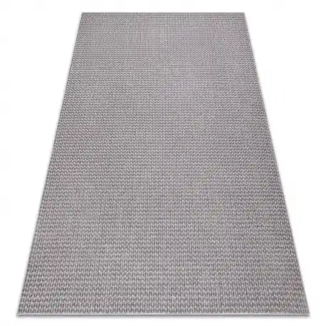Tappeto AURA E9787 grigio - Spina di pesce, chevron strutturale, moderno