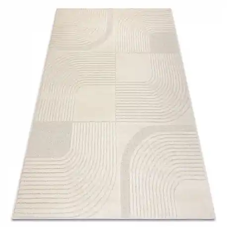 Tappeto DUNE 8011 crema – geometrico, linee, struttura