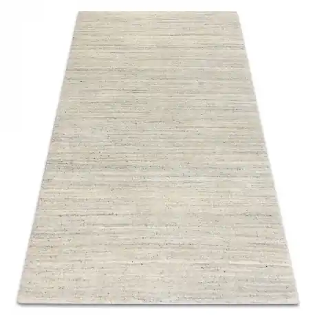 Tappeto in lana BERBER LOOM argento chiaro 2021 - TESSUTO A MANO, mélange spesso