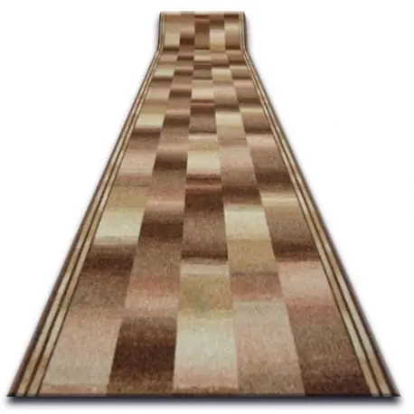 MOLTO SPESSA PASSATOIA GOMMATA IKAT beige