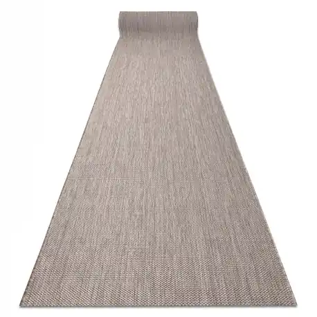 Tappeti passatoie SIZAL SION, Melange tessuto piatto beige