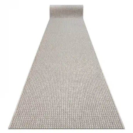 Passatoia CASABLANCA LOOP bianco / beige, loop, morbido