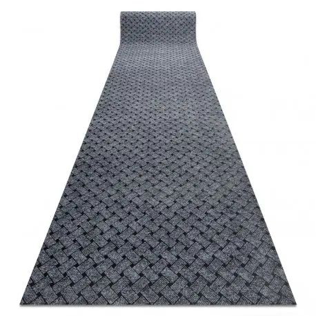 Zerbino antiscivolo per metri lineari VECTRA 902 esterno, interno, su gomma - grigio chiaro