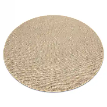 Tappeto CASABLANCA LOOM cerchio beige, loop, morbido interno ed esterno