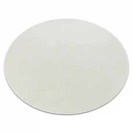 ETON PLUS cerchio tappeto crema, monocolore, uniforme, semplice