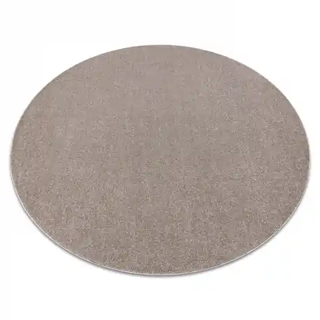 ETON PLUS cerchio tappeto beige, monocolore, uniforme, semplice