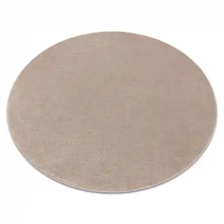 Tappeto SOFTY cerchio un colore beige