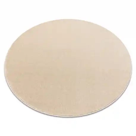 TAPPETO cerchio SEDUCTION crema 34 morbido, durevole, camera da letto, albergo