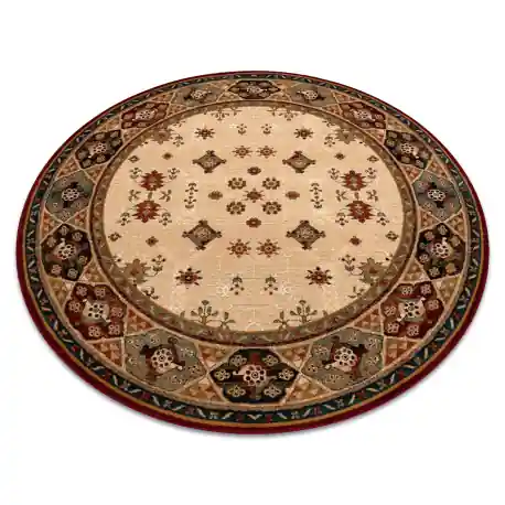 Tappeto di lana OMEGA cerchio TAROS orientale rudy 2 terracotta