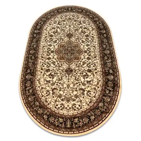 Tappeto ROYAL ADR ovale disegno 521 caramello