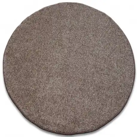 TAPPETO CERCHIO INVERNESS marrone