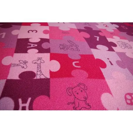 Moquette tappeto PUZZLE viola