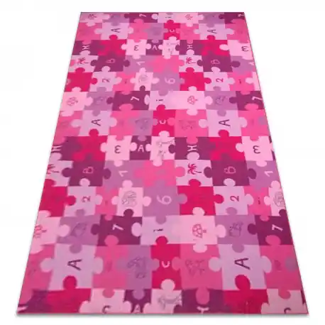 Tappeto kids PUZZLE viola