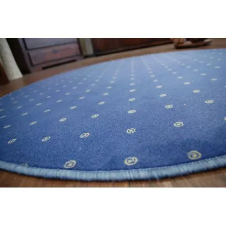 TAPPETO CERCHIO CHIC 178 blu