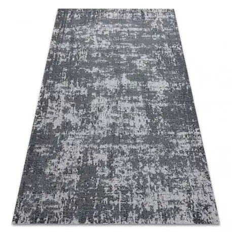 Tappeto CASA ECO SIZAL BOHO vintage 2809 grigio / antracite, tappeto in cotone riciclato