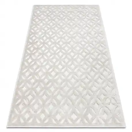 Tappeto SANTO SIZAL 58507 Traforato, art déco beige