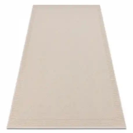 Tappeto in lana VILLA 7636/68200 Zigzag SIZAL, tessitura piatta beige