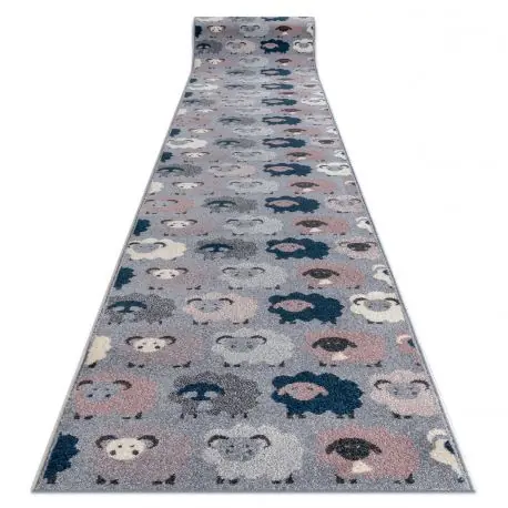 Passatoia HEOS 78468 grigio / blu PECORE
