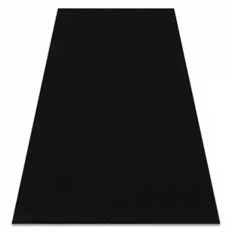 Tappeto da lavaggio moderno LINDO nero, antiscivolo, a pelo lungo