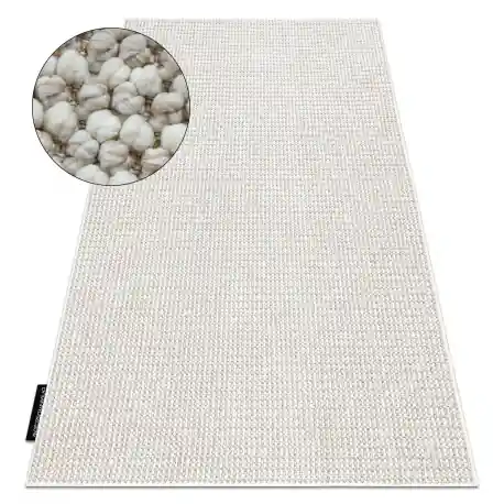 Tappeto CASABLANCA LOOP bianco / beige loop, morbido