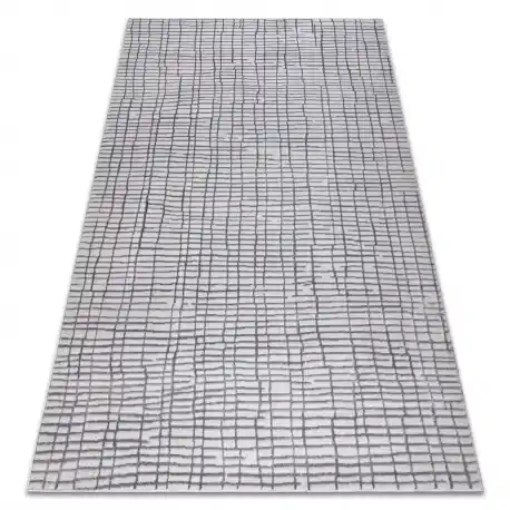 Tappeto AURA J1852A grigio - Linee, strutturale, moderno