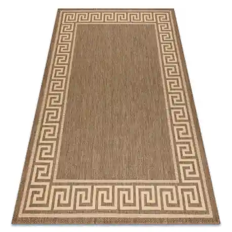 TAPPETO DI SPAGO SIZAL FLOORLUX 20014 coffe / mais