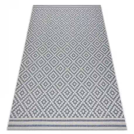 Tappeto DI SPAGO SIZAL FLAT 48357/951 QUADRI