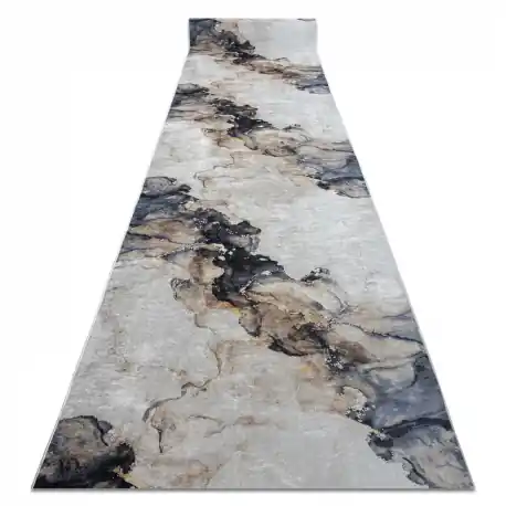 PASSATOIA gommata LOTUS SHADOWS 37550 Astrazione beige / grigio lavabile