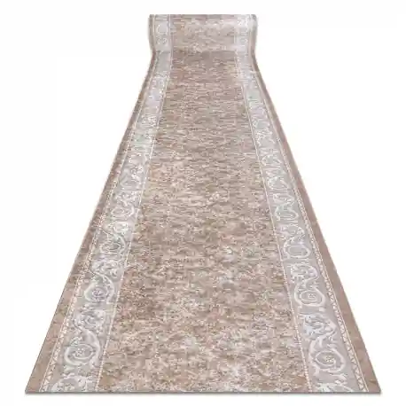 PASSATOIA gommata LOTUS ROMANTIC 60981 Classico, ornamento beige lavabile