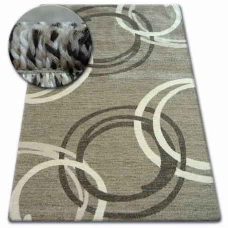 Tappeto SHADOW 8645 beige scuro / marrone