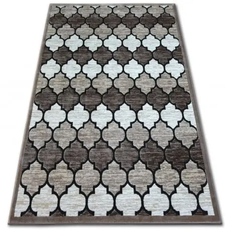 Tappeto ACRILICO YAZZ 3766 D.Beige/Salmon Marocco Trifoglio Trellis