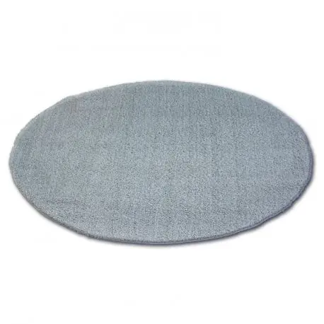 Tappeto cerchio SHAGGY MICRO argento