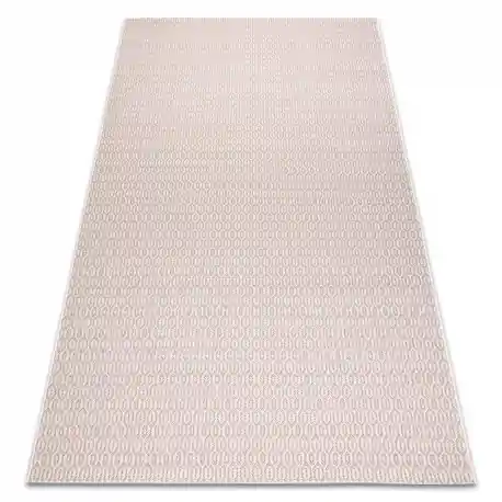 Tappeto DI SPAGO SIZAL FLAT 48603/526 Occhielli crema rosa
