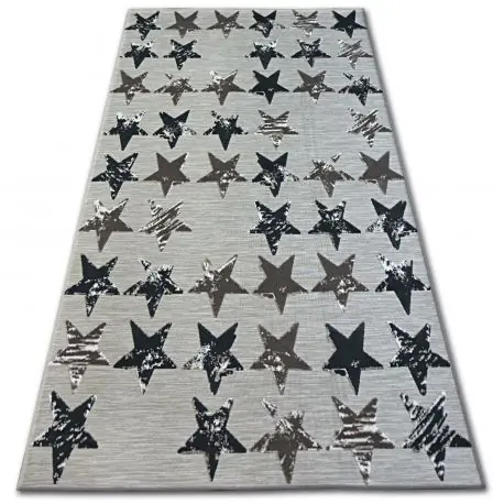 Tappeto LISBOA 27219/975 Stelle Stelline Marrone