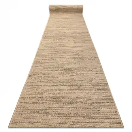 Tappeti passatoie SIZAL SION 5302 Melange tessuto piatto beige