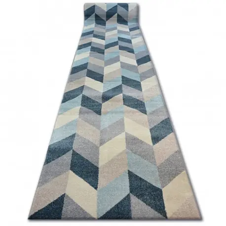 Passatoia NORDIC SPINA DI PESCE blu G4582