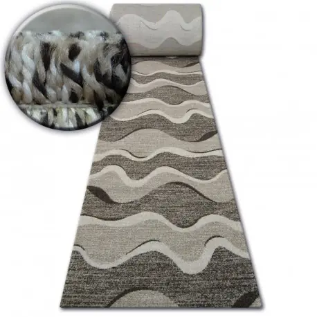 Passatoia SHADOW 8649 marrone / beige chiaro