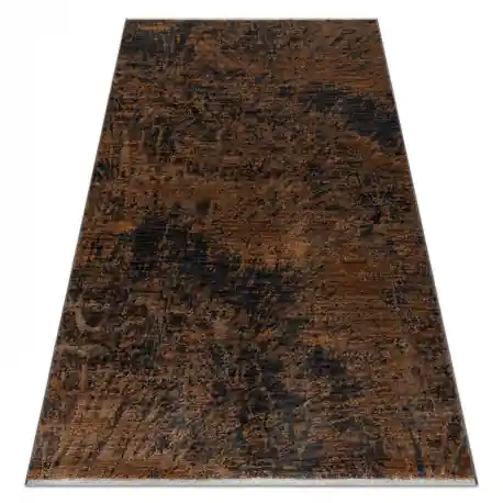 Tappeto SAMPLE LIKYA LB75B Astrazione grigio / terracotta frange