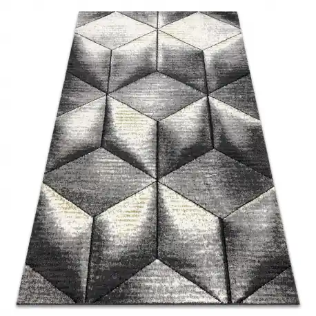 Tappeto SAMPLE Este Friese Soft CUBE cubo 3D - grigio