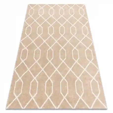 Tappeto SAMPLE Bogue 0W0842 Geometrico beige / avorio