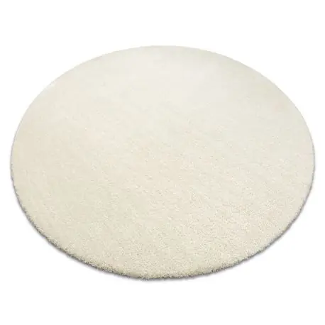 Tappeto moderno lavabile LATIO 71351056 cerchio crema