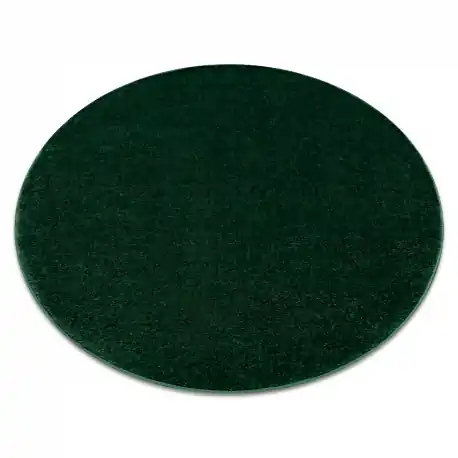 Tappeto SOFTY cerchio un colore forest verde
