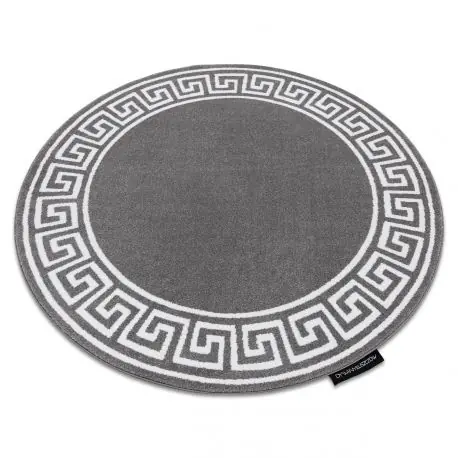 Tappeto HAMPTON Grecos cerchio grigio