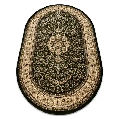 Tappeto ROYAL ADR ovale disegno 521 verde
