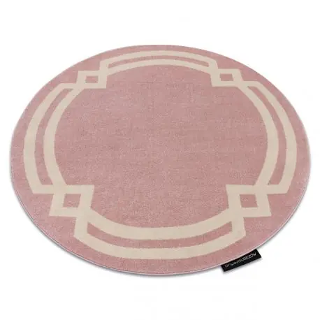 Tappeto HAMPTON Lux cerchio rosa