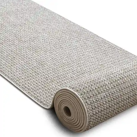 Moquette tappeto CASABLANCA LOOP bianco / beige loop, morbido