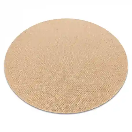 Tappeto TIMO 6272 cerchio SIZAL all'aperto beige scuro - PRODOTTO DI SECONDO GRADO